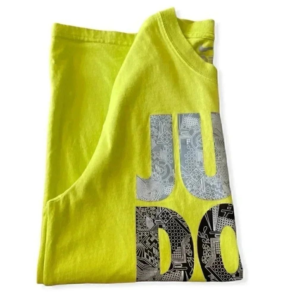 Nike Just Do It Unisex Crewneck Classic Neon T-Shirt, M - Picture 3 of 3
